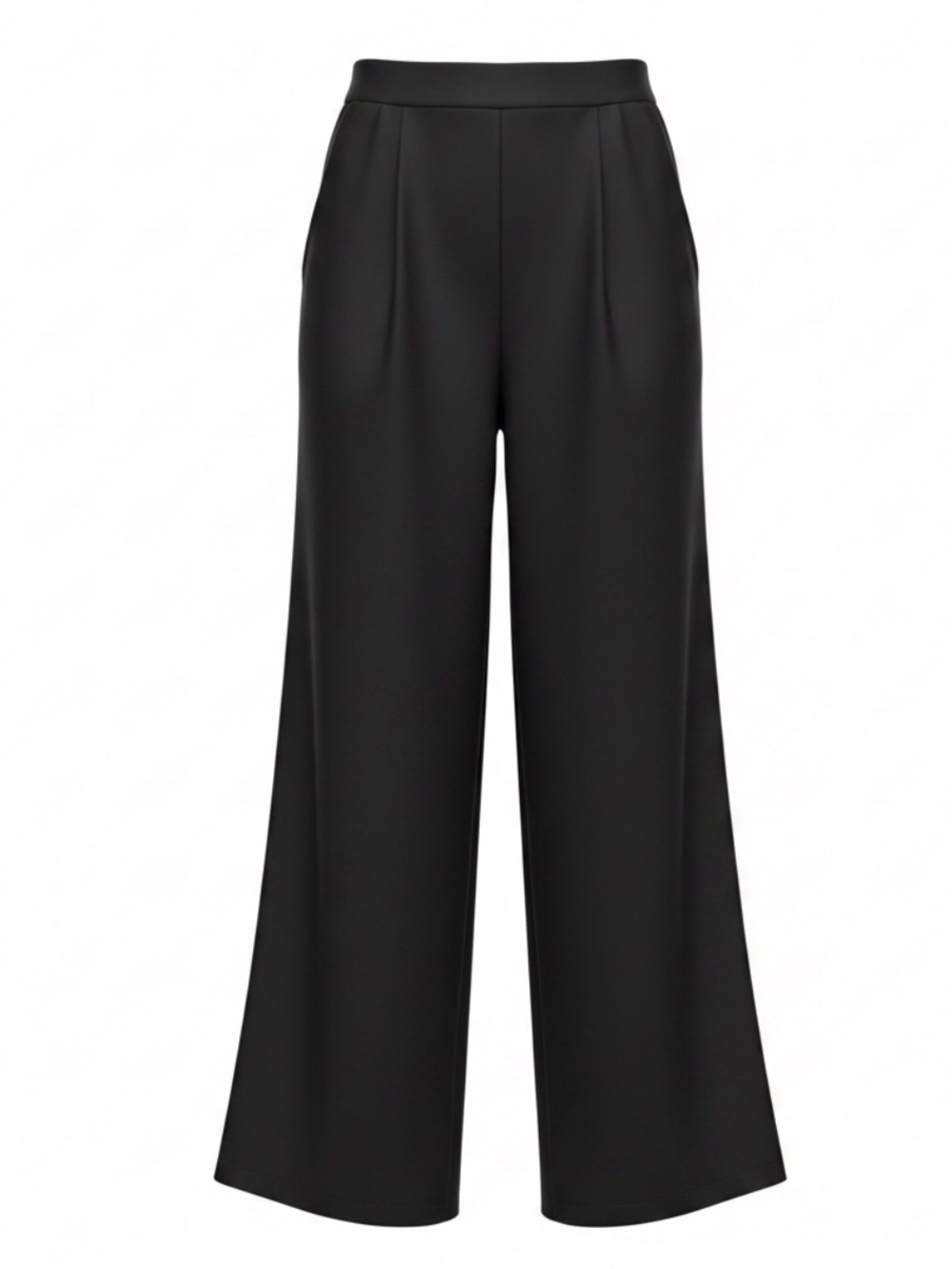 CALIA by Carrie Underwood Black Wide-Leg Trousers